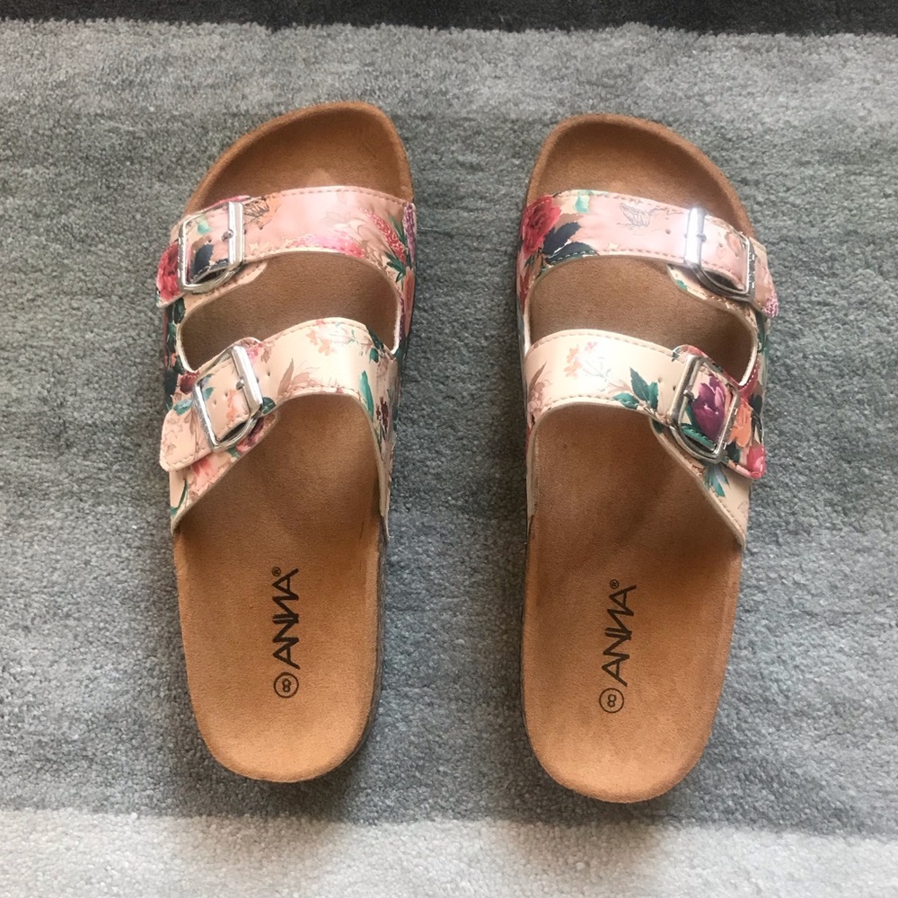 Floral 2-Strap Slip-on Sandal - Picture 7 of 7